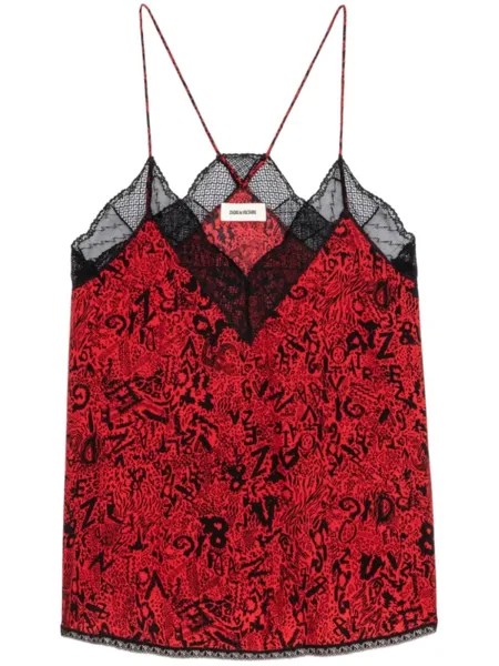 Zadig&Voltaire блузка Christy, красный