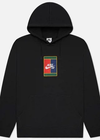 Мужская толстовка Nike SB Graphic Skate Hoodie, цвет чёрный, размер S