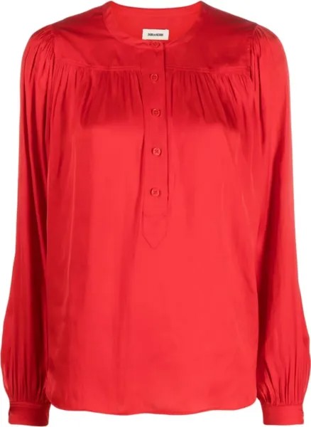 Zadig&Voltaire блузка Tigy, красный