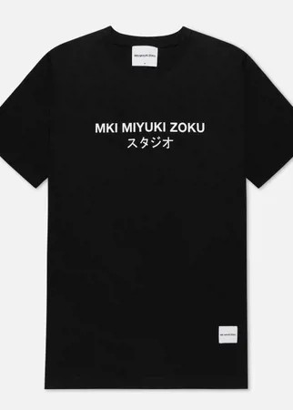 Мужская футболка MKI Miyuki-Zoku Studio Classic Logo, цвет чёрный, размер XL
