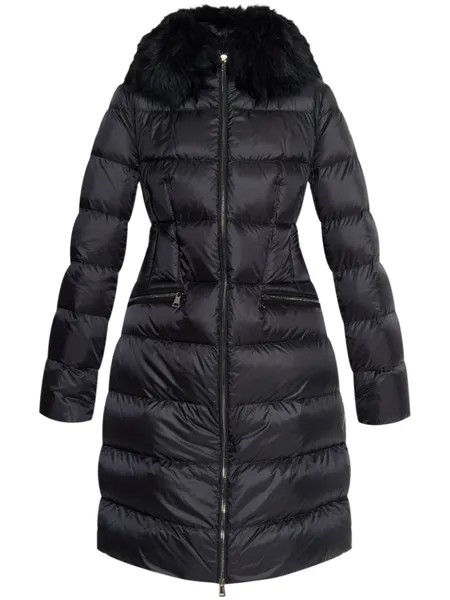 Moncler длинный пуховик Boedic, черный