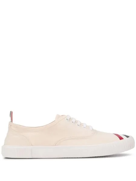 Thom Browne кеды с полосками RWB, белый