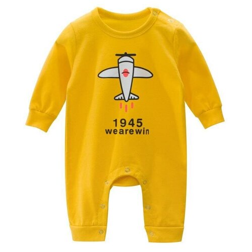 Комбинезон 27 Kids цв. желтый р. 52;58