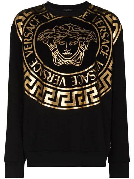 Versace толстовка с логотипом Medusa