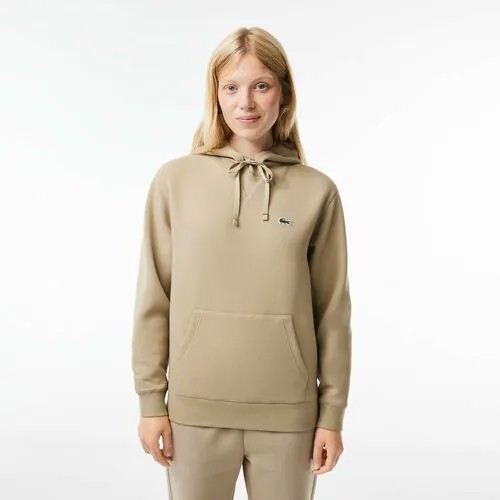 Худи LACOSTE, размер T36, коричневый