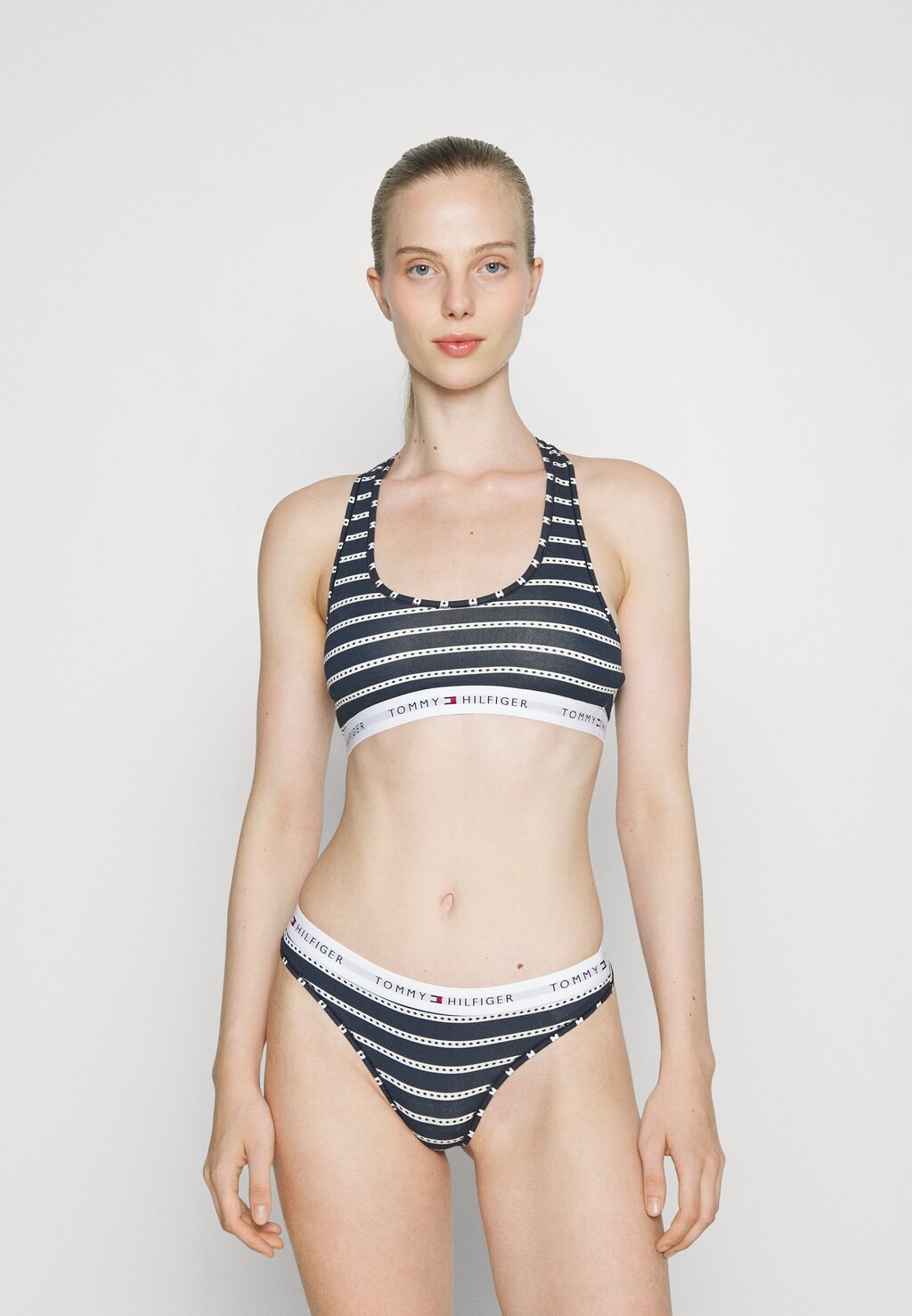 Удлиненный бюстгальтер Tommy Hilfiger, темно-синий