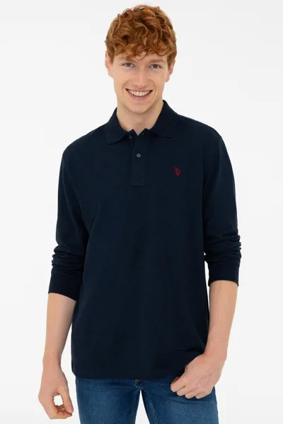 Лонгслив мужской U.S. POLO Assn. G081GL0820GTP01SK21 синий M