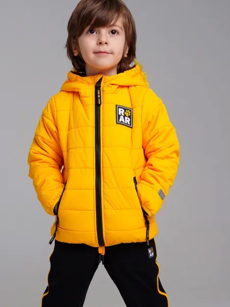 Куртка демисезонная Playtoday для мальчика, Желтый