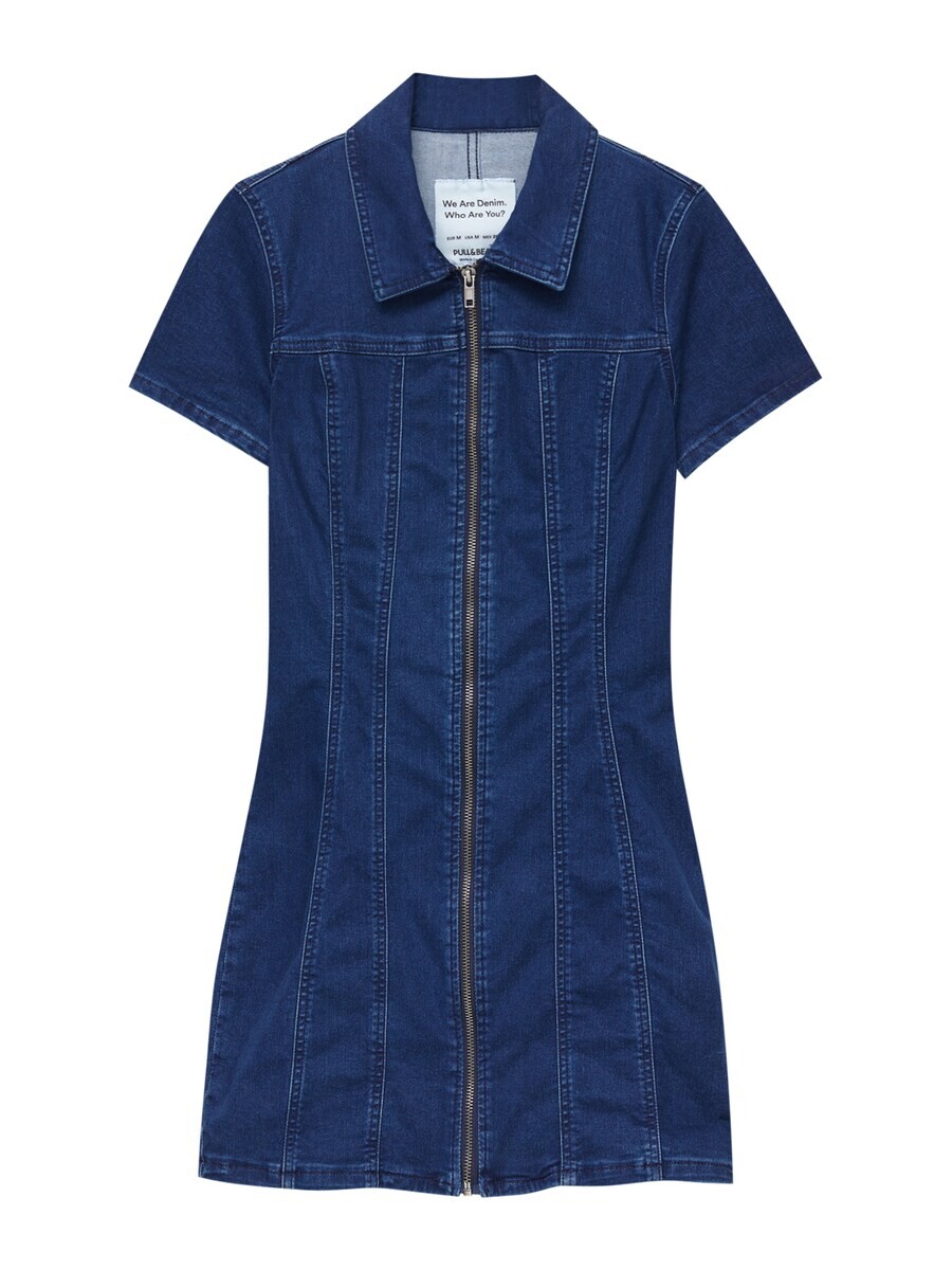 Платье Pull&Bear, темно-синий