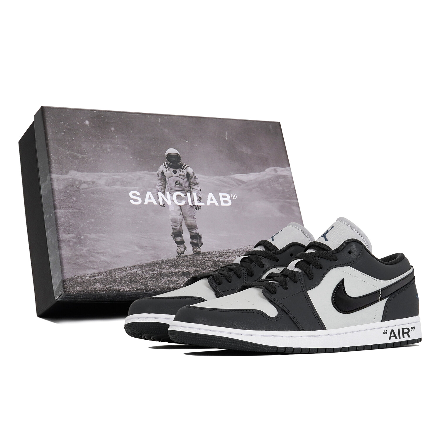 Баскетбольные кроссовки Air 1 Vintage Unisex Low-Top Grey Jordan
