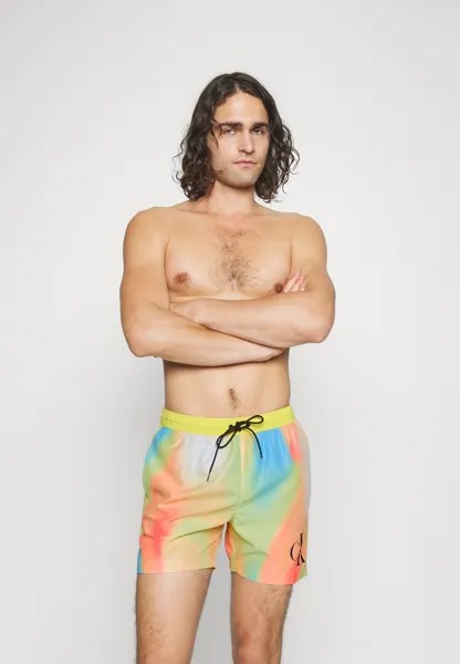 Шорты для плавания Medium Drawstring Calvin Klein Swimwear, цвет motion