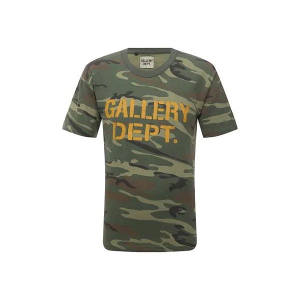 Хлопковая футболка Gallery Dept.