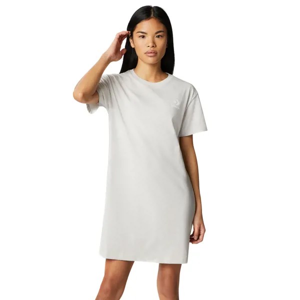 Converse Heathered Short Sleeve T-Shirt Dress