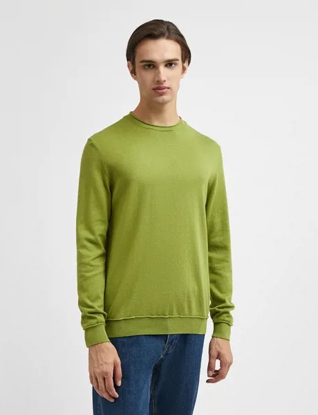 Джемпер мужской United Colors of Benetton 21A_102CU1P16 зеленый S