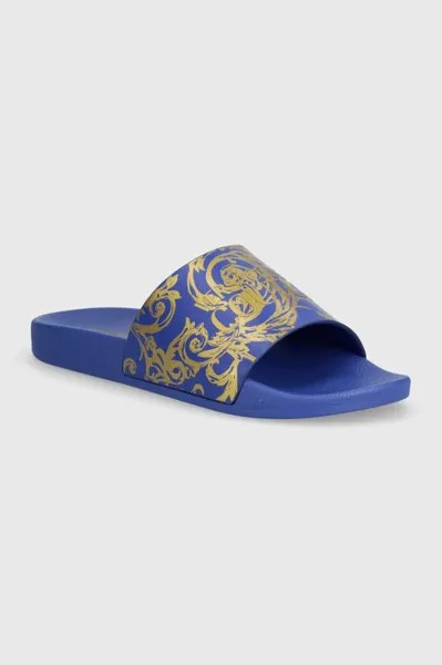 Слайд-шлепанцы Versace Jeans Couture, синий