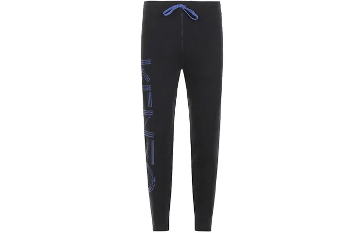 KENZO Мужские трикотажные спортивные штаны, цвет Black