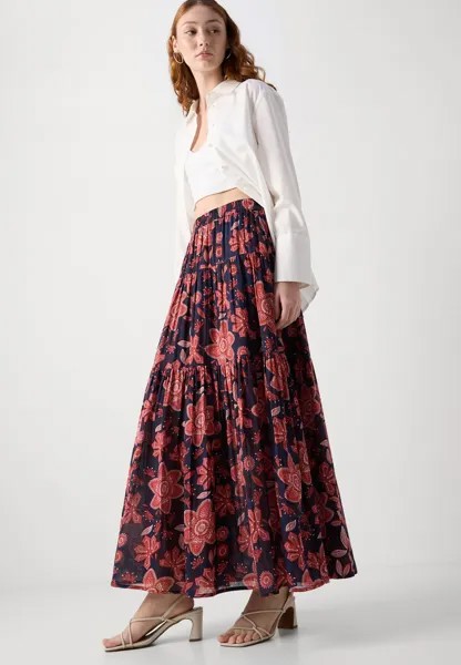 Юбка макси SKIRT Lollys Laundry, светло-красный