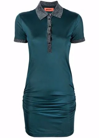 Missoni платье-рубашка с эффектом металлик