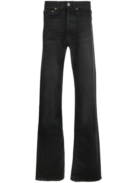 VETEMENTS джинсы bootcut, черный
