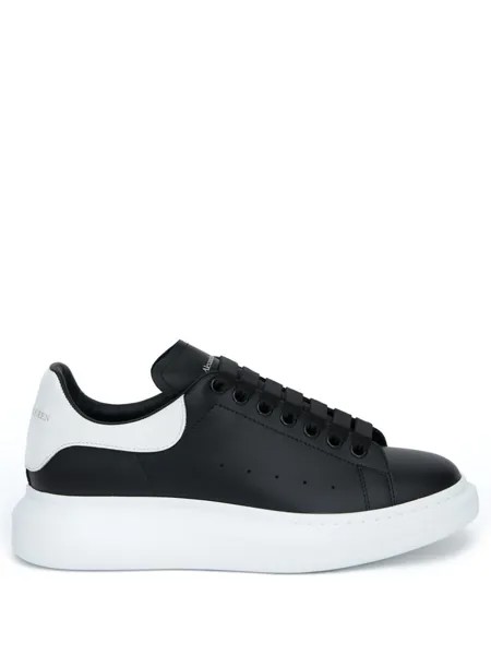 Alexander McQueen кеды в стиле колор-блок, черный