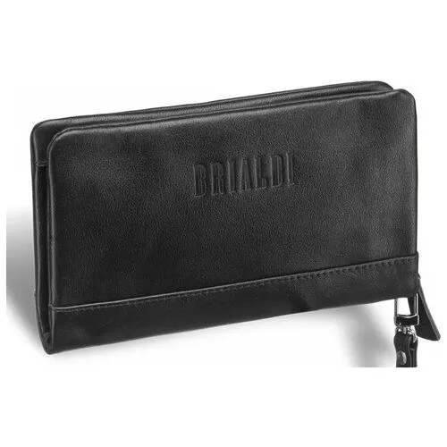 Мужской клатч Brialdi Bell Black Черный
