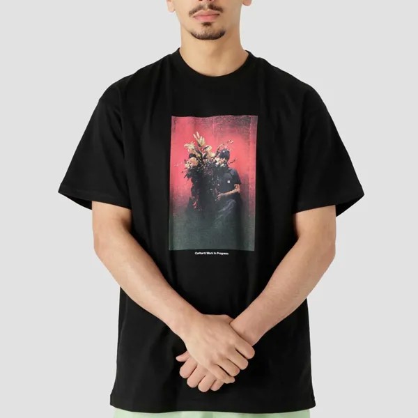 Футболка CARHARTT WIP S/S Bouquet T-Shirt Black 2021