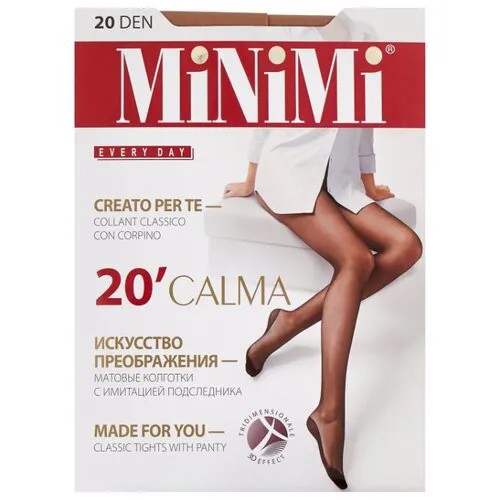 Колготки MiNiMi Calma 20 den, размер 2-S/M, caramello (бежевый)