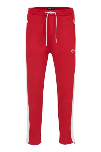 Тканевые брюки Replay Jogging Tech Fleece, красный