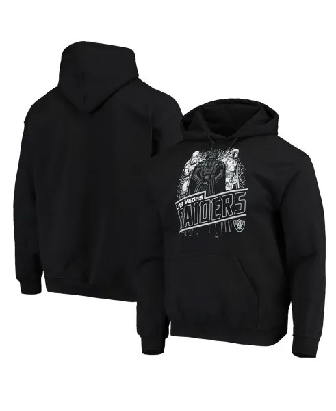 Мужская черная толстовка с капюшоном las vegas raiders star wars empire pullover Junk Food, черный