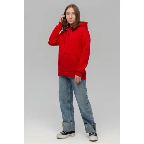 Худи Магазин Толстовок, размер L-42-44-Teenage-(Подростковый), красный