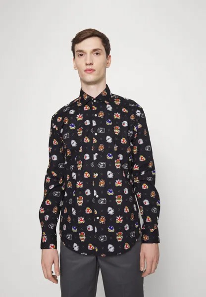 Рубашка Super Mario Bad Guys OppoSuits, черный