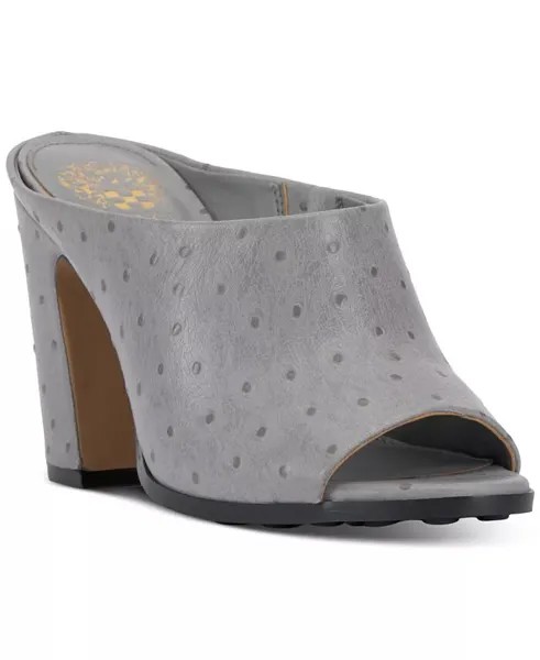 Женские мюли Brianda на открытом каблуке с открытым носком Vince Camuto, серый