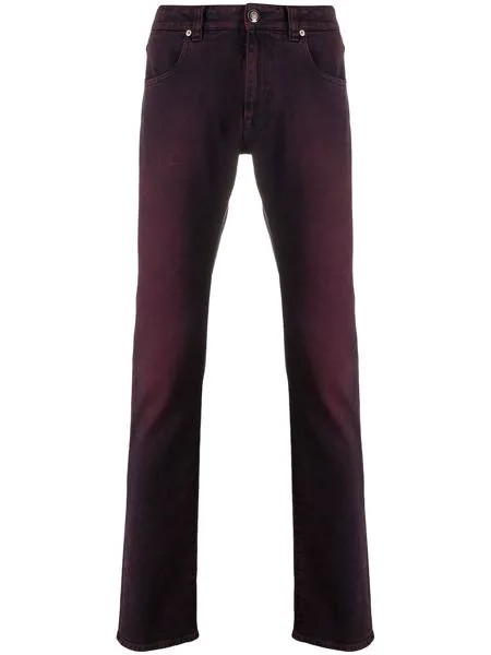 Etro джинсы кроя слим с эффектом потертости