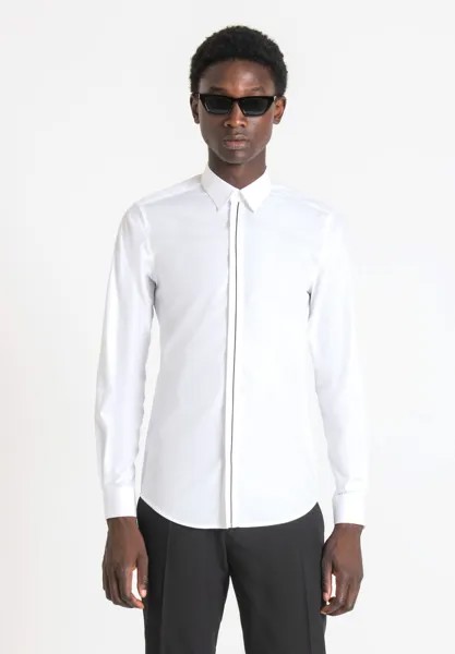 Классическая рубашка Paris Easy-Iron Со Скрытыми Пуговиками Antony Morato, белый