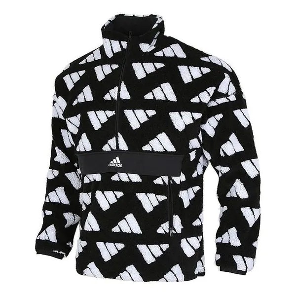 Куртка adidas Collar Windproof Warm Sport Training Jacket Men's Black, черный