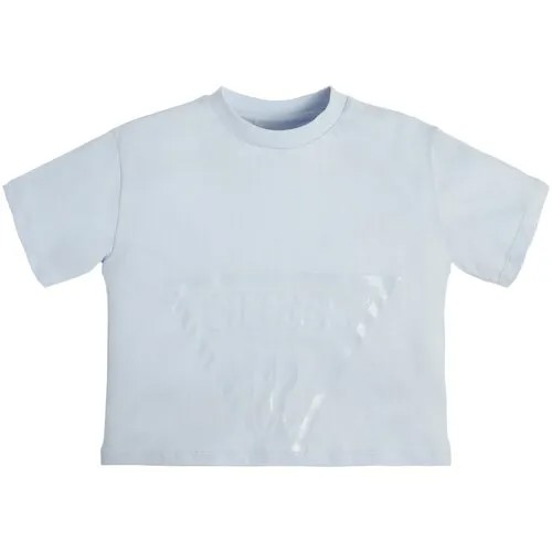 Футболка GUESS, хлопок, размер 128, синий