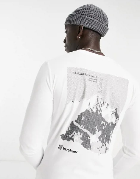 Белый лонгслив Berghaus Kanchenjunga