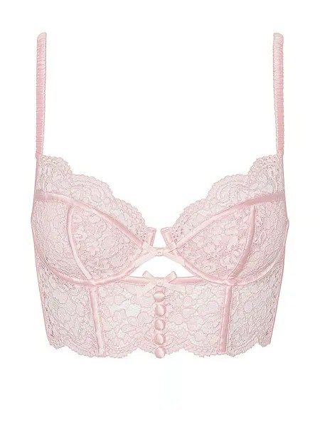 Бюстгальтер For Love & Lemons Creamsicle Lace Underwire, светло-розовый