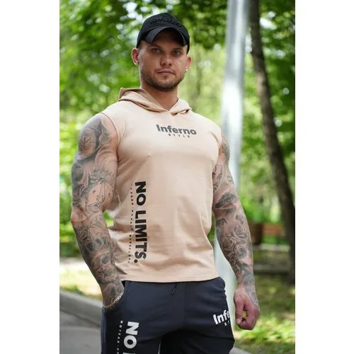 Майка Inferno Style, размер XL, бежевый
