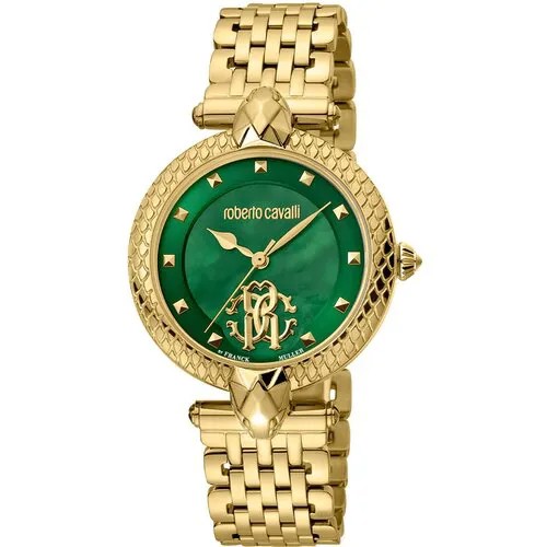 Наручные часы Roberto Cavalli by Franck Muller Snake, зеленый