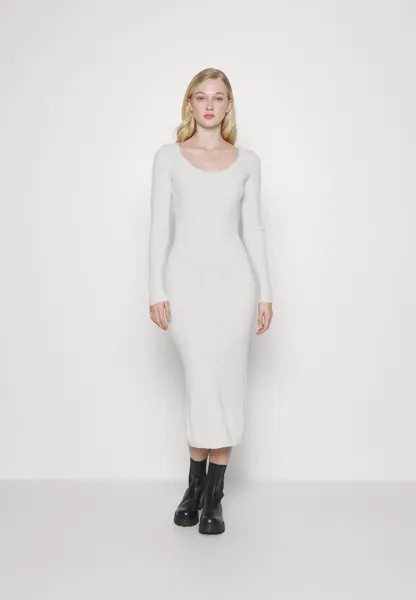 Платье Point ONLY Tall ONLRISE SLIT MIDI DRESS, цвет whitecap gray