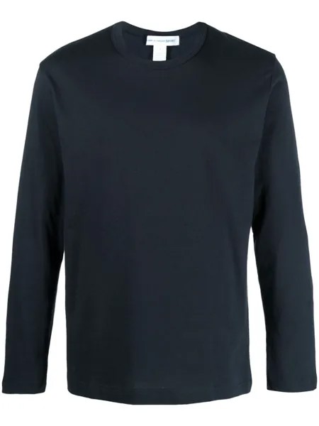 Comme Des Garçons Shirt футболка с длинными рукавами, синий