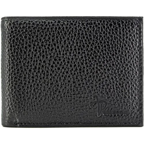 Портмоне Pellecon 102-309-1, фактура зернистая, черный