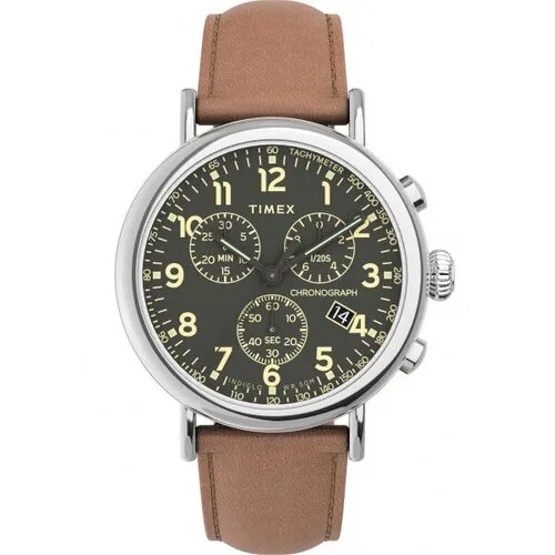 Наручные часы TIMEX TW2V27500, черный, серебряный