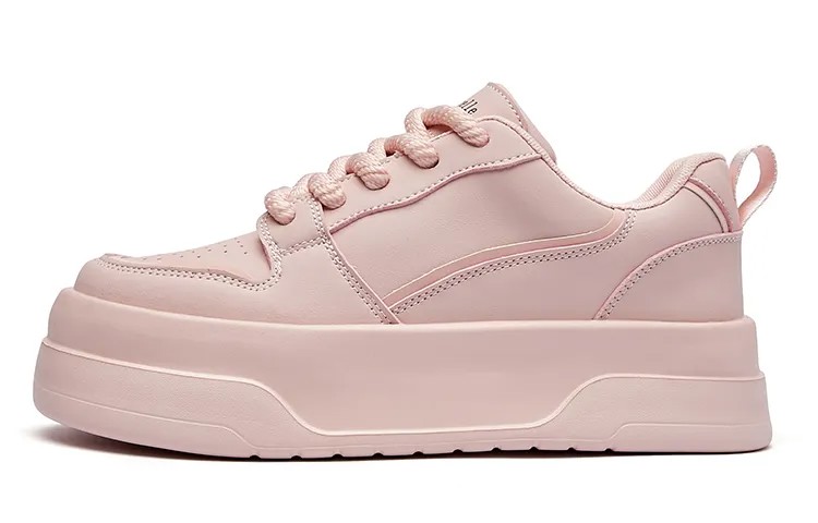 Кроссовки La Chapelle Skateboarding Shoes Women's Low-top, черный/белый