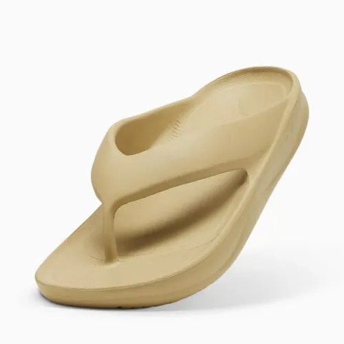 Шлепанцы PUMA, размер 11, бежевый
