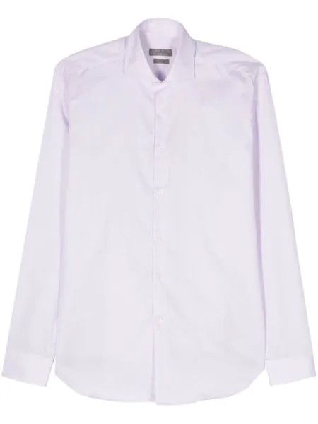 Corneliani фактурная рубашка, розовый