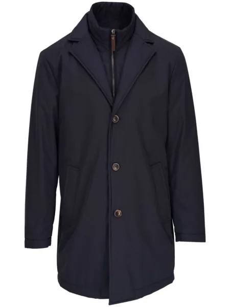 Canali однобортная куртка, синий
