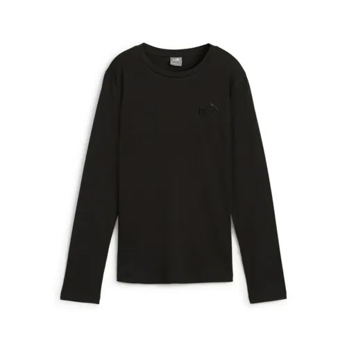 Лонгслив PUMA, размер 48, , черный