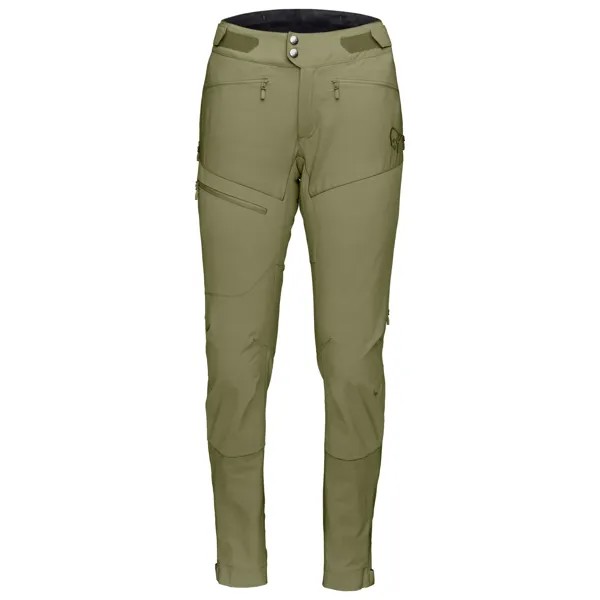 Велосипедные шорты Norrøna Women's Fjørå Flex1, цвет Loden Green